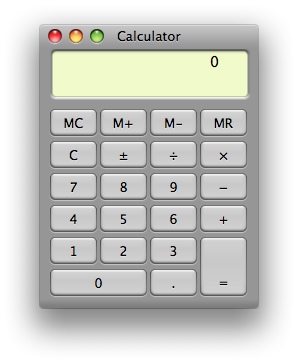 An active calculator