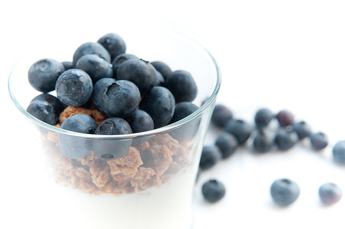 Yogurt Parfait with Blueberries by Pen Waggener photo