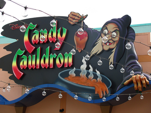 Disney's Candy Cauldron at Downtown Disney Westside by Castles, Capes & Clones candy cauldron photo