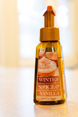 Bath & Body Works - Winter Spice Vanilla hand soap by m01229 method soap photo