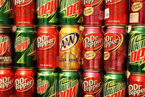 American soda by poolie drinking soda photo