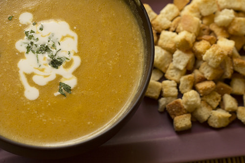 Pumpkin's Thai soup by Luca Nebuloni pumpkin soup photo