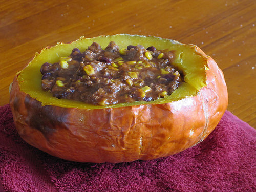 Mexican Style Baked Pumpkin – Red Moon Sanctuary, Redmond Western Australia by Red Moon Sanctuary pumpkin chili photo