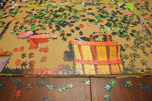 Puzzled by Bruce Guenter puzzle photo