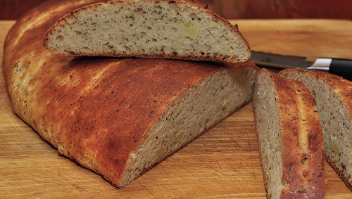Mmm...whole clove garlic bread by jeffreyw homemade bread photo