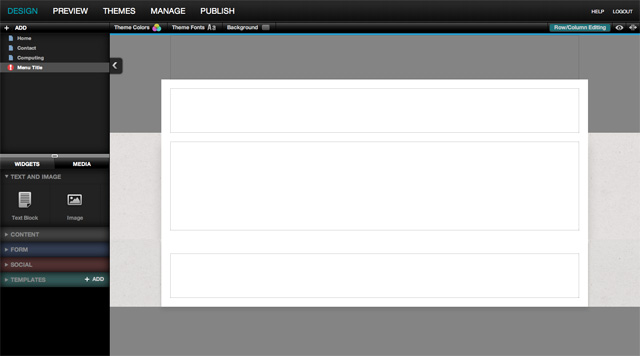 Creating a new page in Basekit