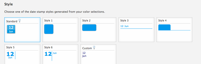 Changing blog styles on Jimdo