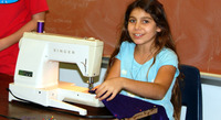 Kids Making Stockings