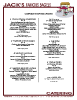 Corporate Menu Sample