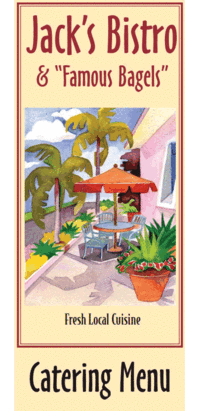 Jack's Catering Menu