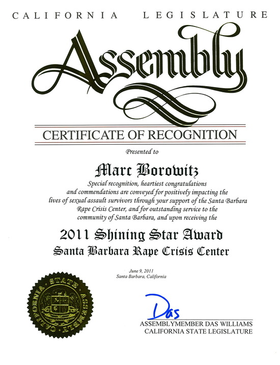 2011 Shinning Star Honoree