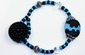 Blu Moo Button Bracelet 
