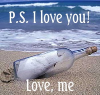 Note in a bottle