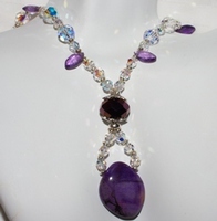 Amethyst necklace by MJD Amethyst necklace by MJD