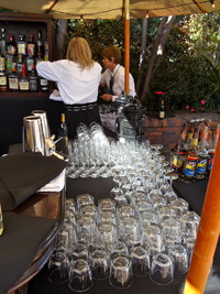 Bar Set Up and Drinks