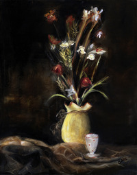 French Yellow Vase - March 2011