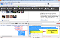 Copy CSS Class text