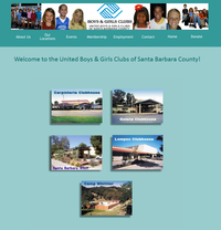 Website Redesign - Hompage Before
