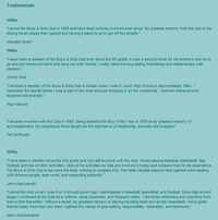 Website Redesign - Testimonials Before