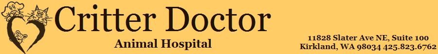 Critter Doctor Animal Hospital | Kirkland, WA Critter Doctor Animal Hospital | Kirkland, WA