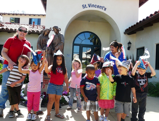 Yankee Doodle went to St. Vincent's