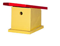 Sculpture Mid-Century Birdhouse 4 Sculpture Mid-Century Birdhouse 4
