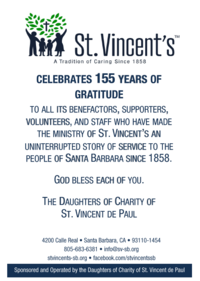 St. Vincent's Celebrates 155 Years of Graditude