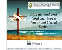 Happy Easter from St. Vincent's