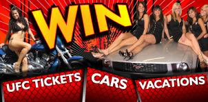 UFC Tickets - Win Cars and Vacations