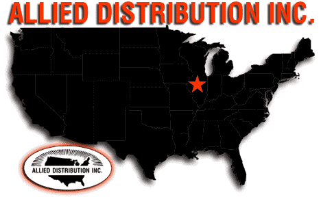 Allied Distribution Map