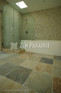 Pebble Tiles Installation