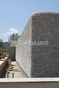 Standing Pebbles Installation
