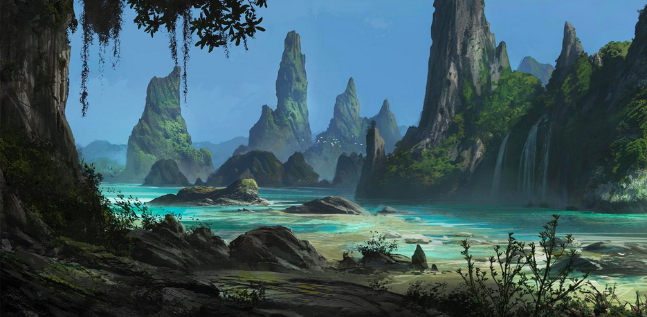 Digital Painting: Concept Landscapes by Jonas De Ro