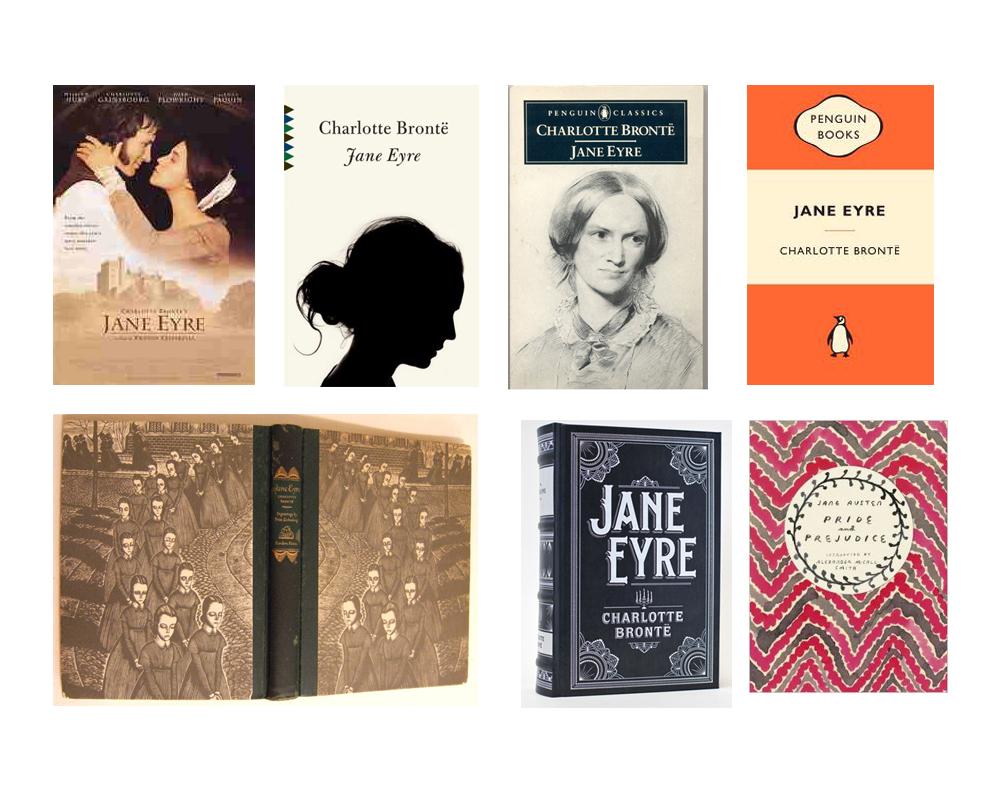 Jane Eyre book cover Skillshare Student Project