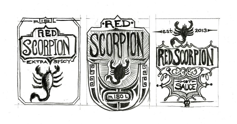 Red Scorpion hot sauce - image 4 - student project