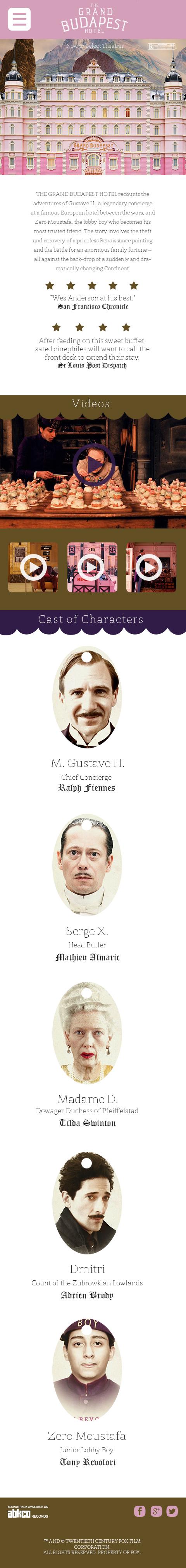 The Grand Budapest Hotel - image 3 - student project
