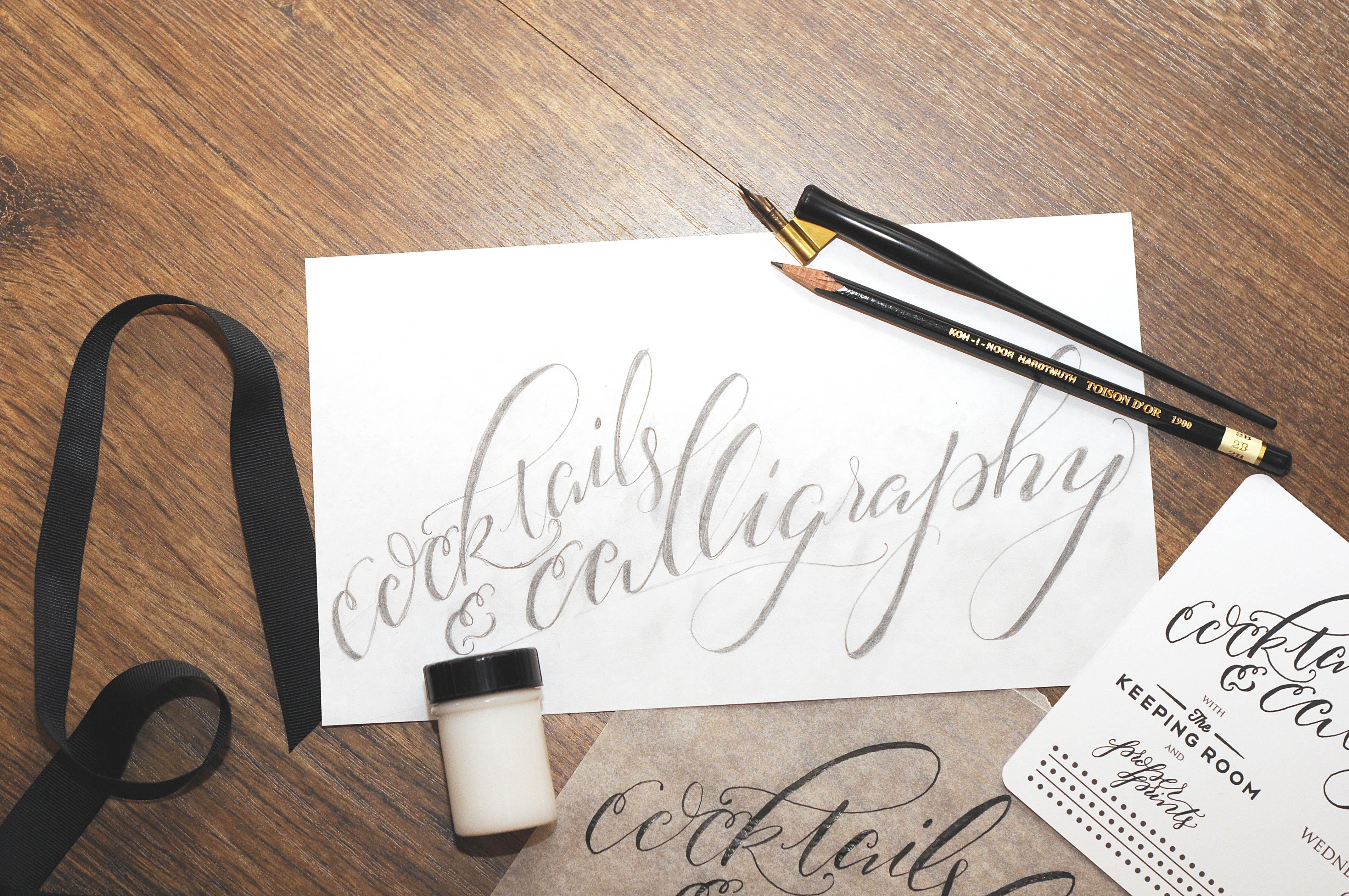 Cocktails & Calligraphy - image 1 - student project