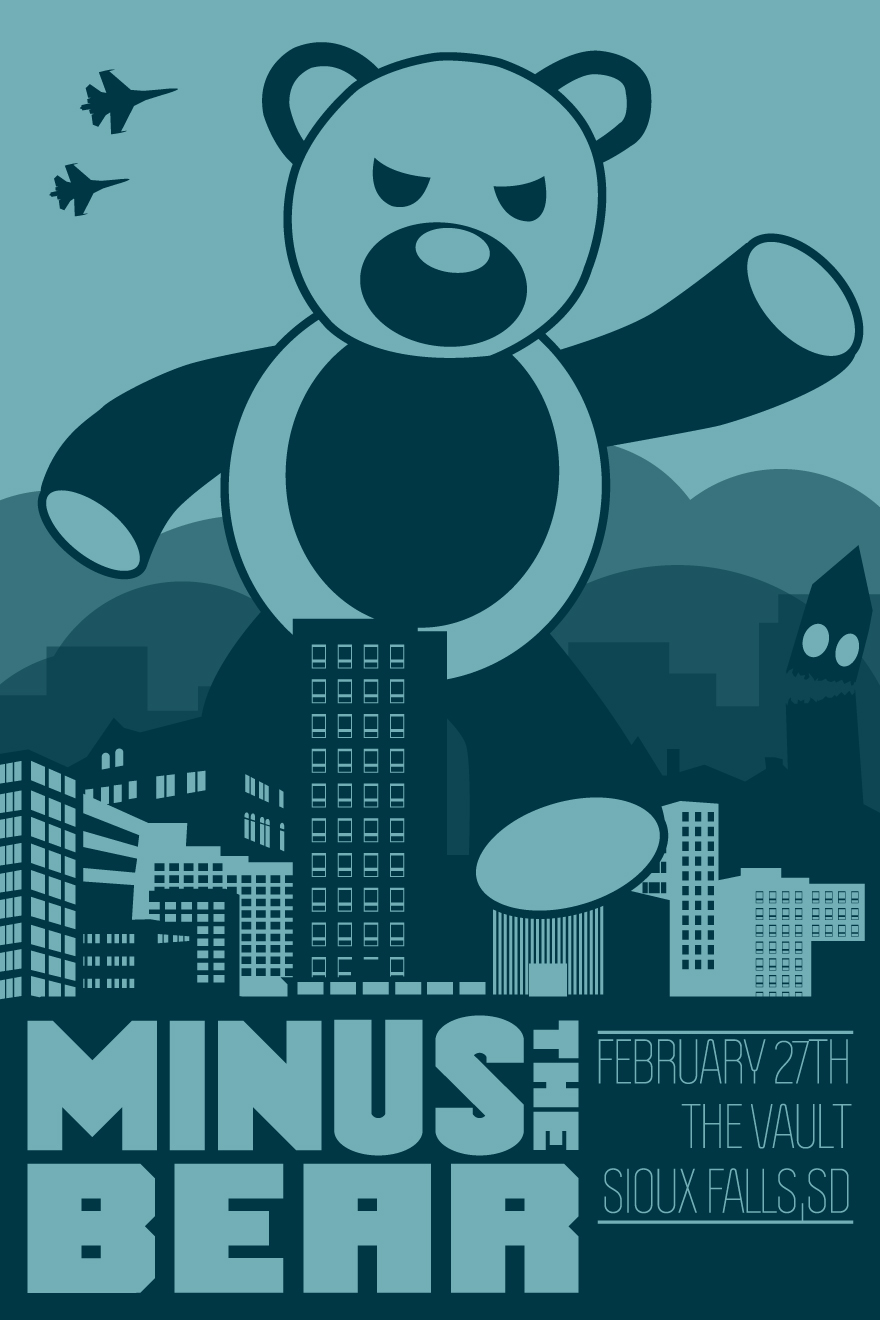 Minus The Bear Sioux Falls - image 2 - student project
