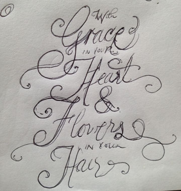 "With Grace in your Heart and Flowers in your Hair" - image 5 - student project