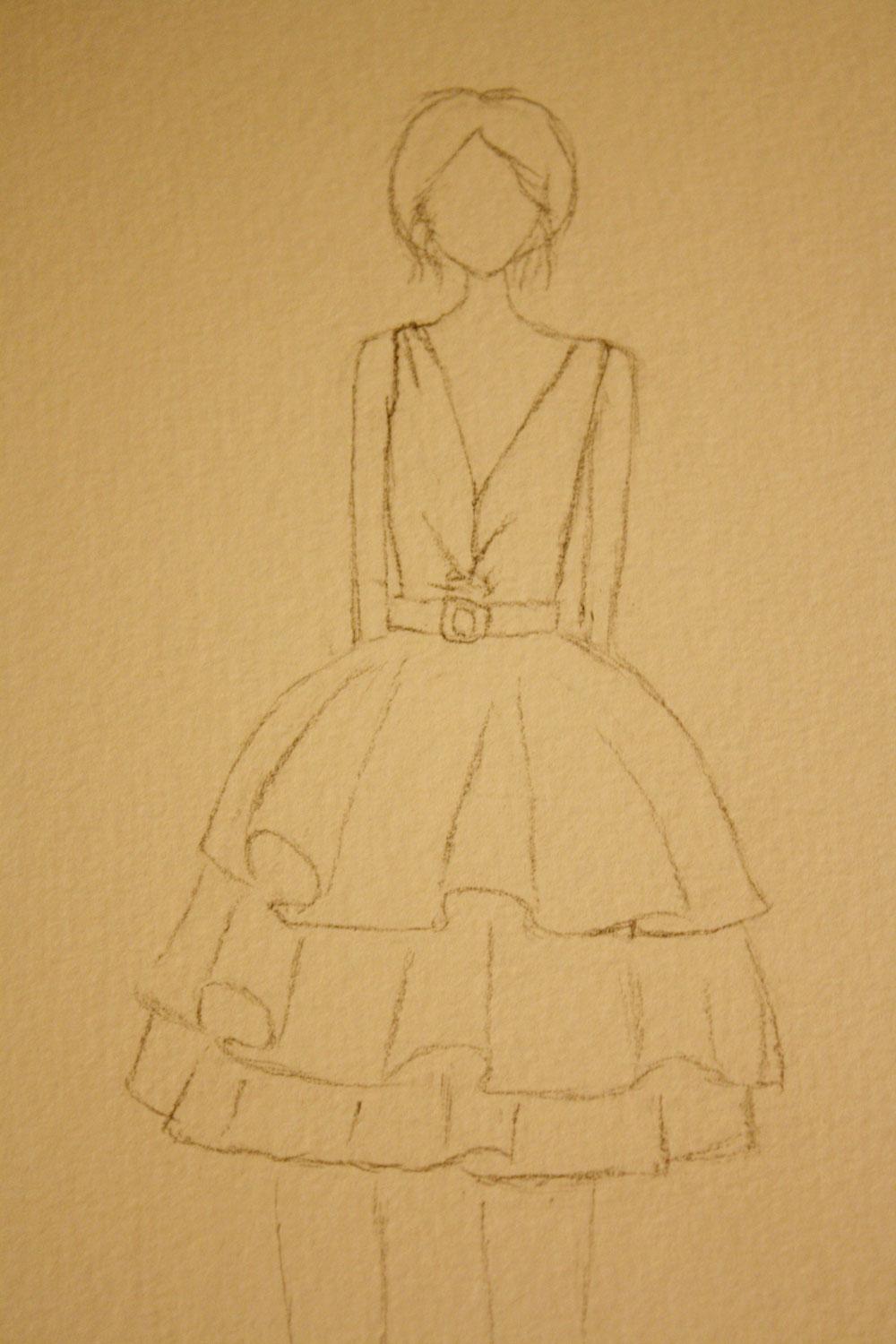SKETCH - Detailed & Feminine - image 2 - student project