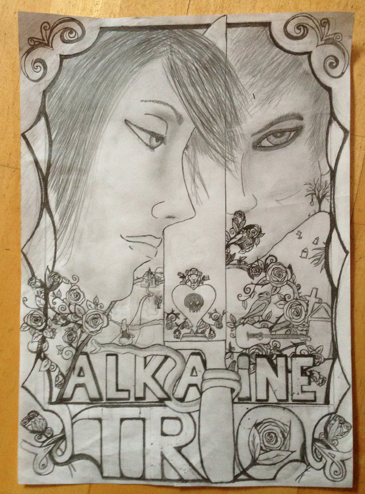 Alkaline Trio Anniversary Poster - image 1 - student project