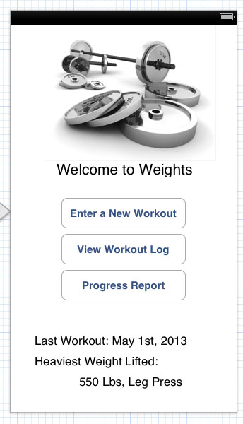 Weight Lifting Tracker - image 1 - student project