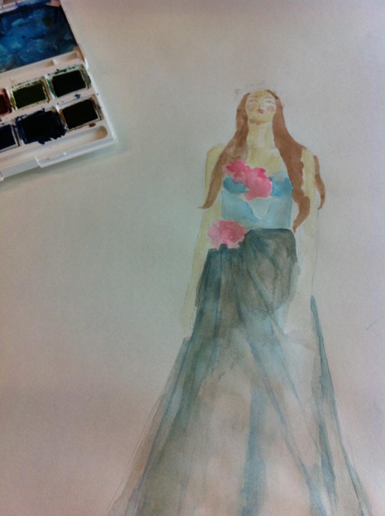 WATERCOLOUR Boho Chic / Delicate Creatures - image 3 - student project