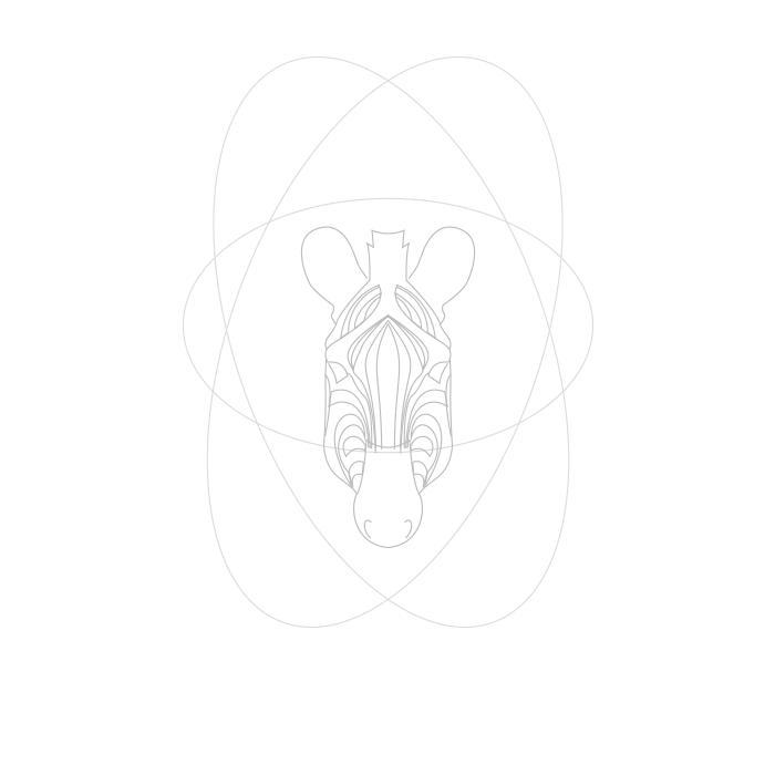 Zebra Football team mascot Skillshare Student Project