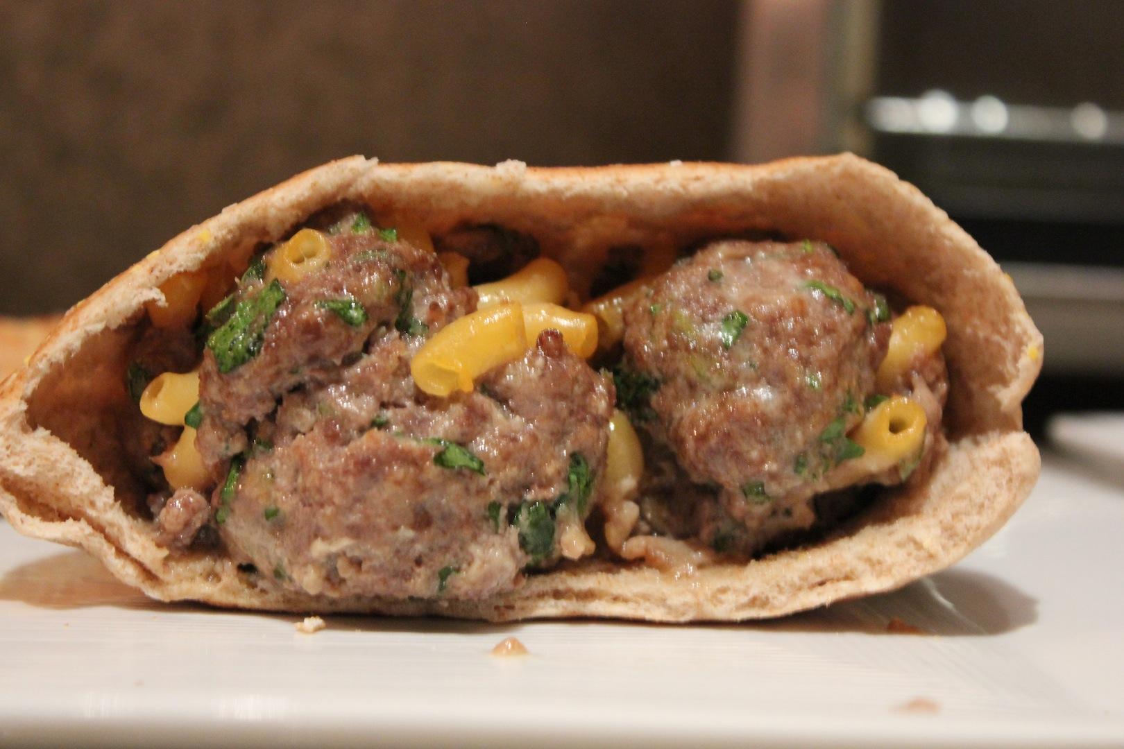 Mac & Cheese Meatballs - image 5 - student project