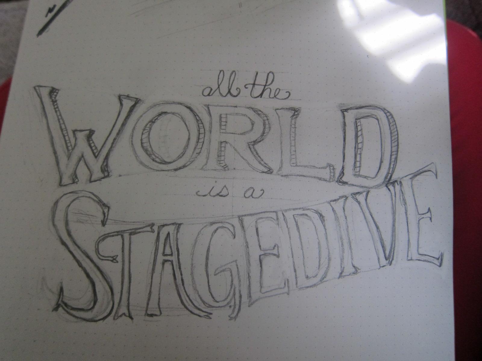 All the World is a Stagedive - image 1 - student project