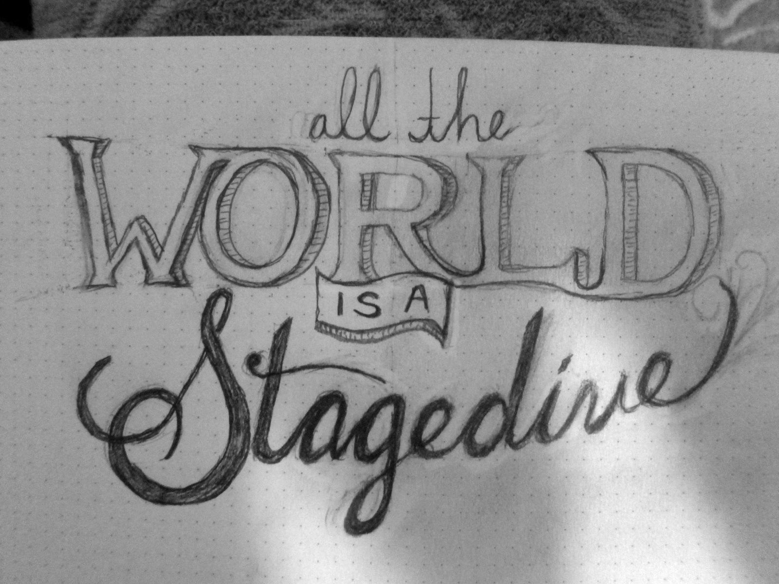 All the World is a Stagedive - image 2 - student project