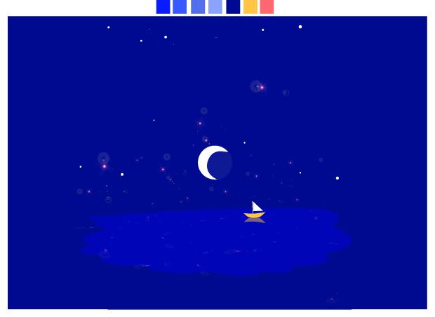Quiet - Still Waters - Starry Night - image 2 - student project