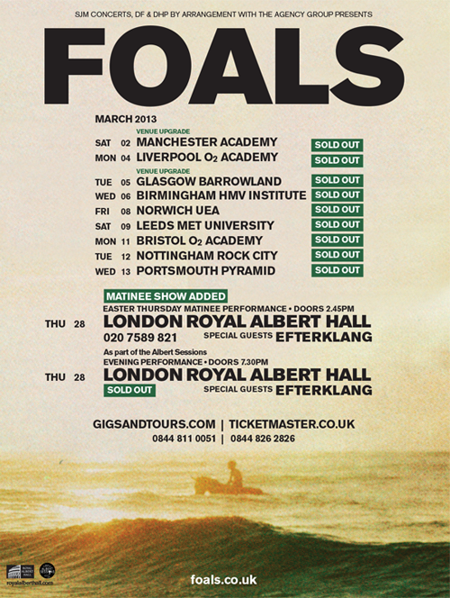 FOALS - HOLY FIRE - image 7 - student project