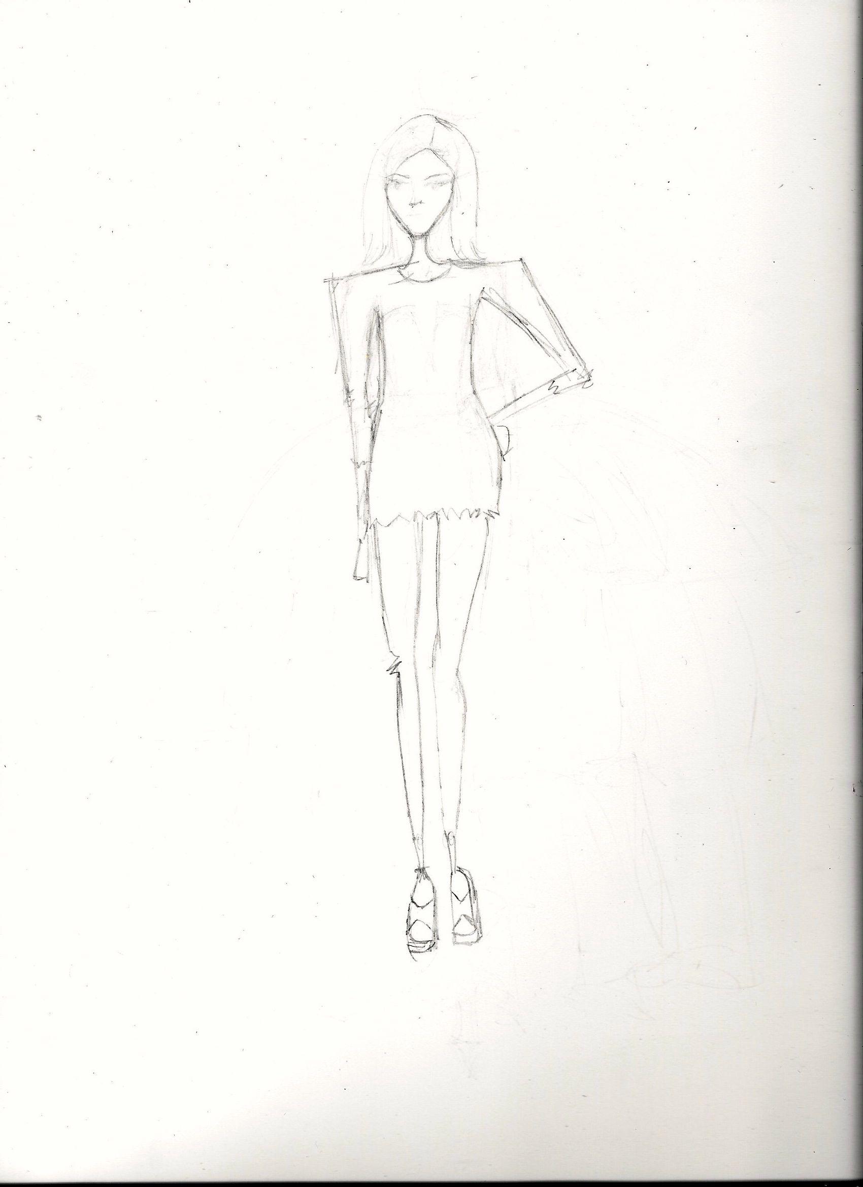 FINAL embellishment/watercolor Melissa Nadine fashion illustration - image 11 - student project